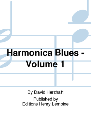 Book cover for Harmonica blues - Volume 1