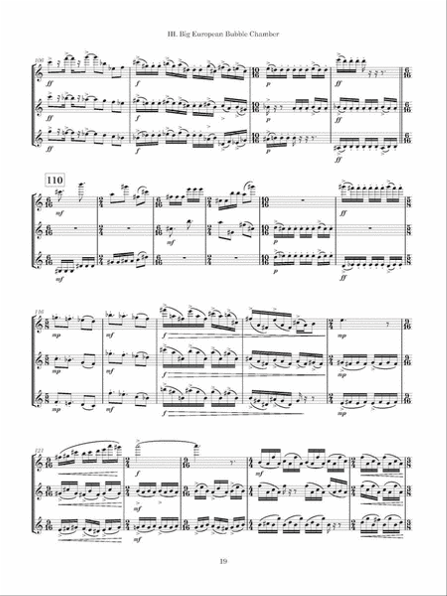 Particle Accelerator Chamber Music scores gallery preview page 2