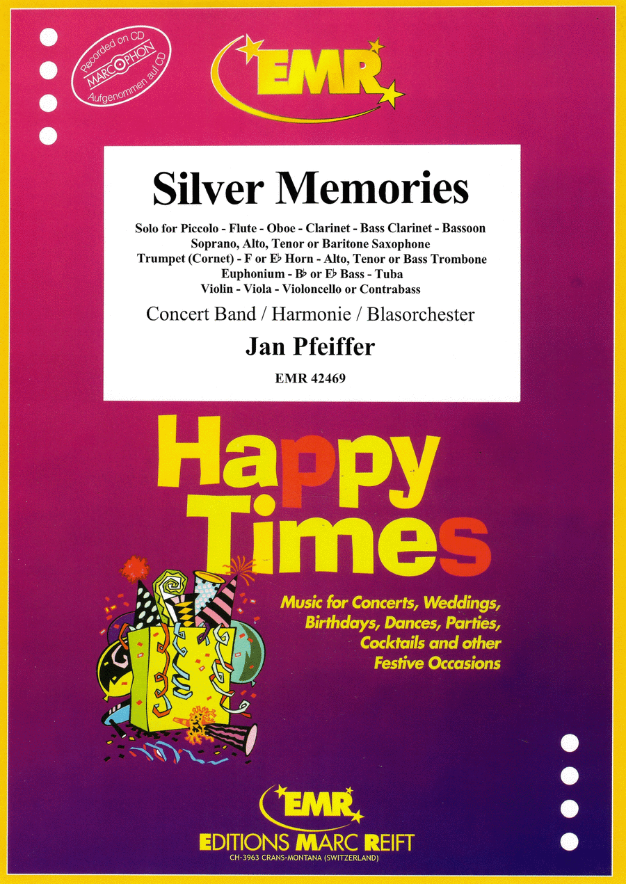 Silver Memories Silver Memories Concert Band scores gallery preview page 1