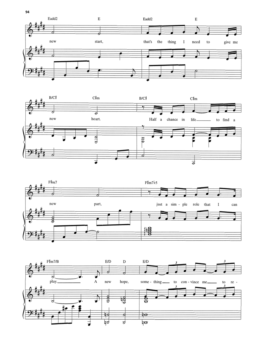 A New Life (from Jekyll & Hyde) (2013 Revival Version) Voice scores gallery preview page 2