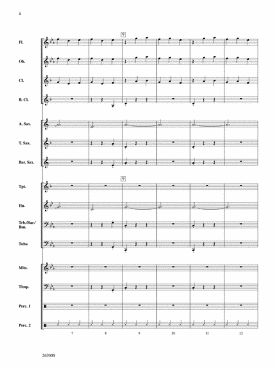 Asturias Concert Band scores gallery preview page 3