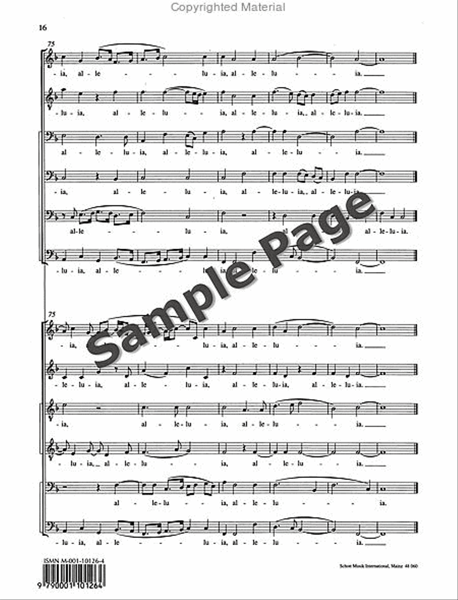 Virtute magna Virtute magna Mixed Choir scores gallery preview page 18