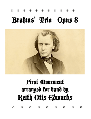 Brahms' Trio, Opus 8 for Band, First Movement