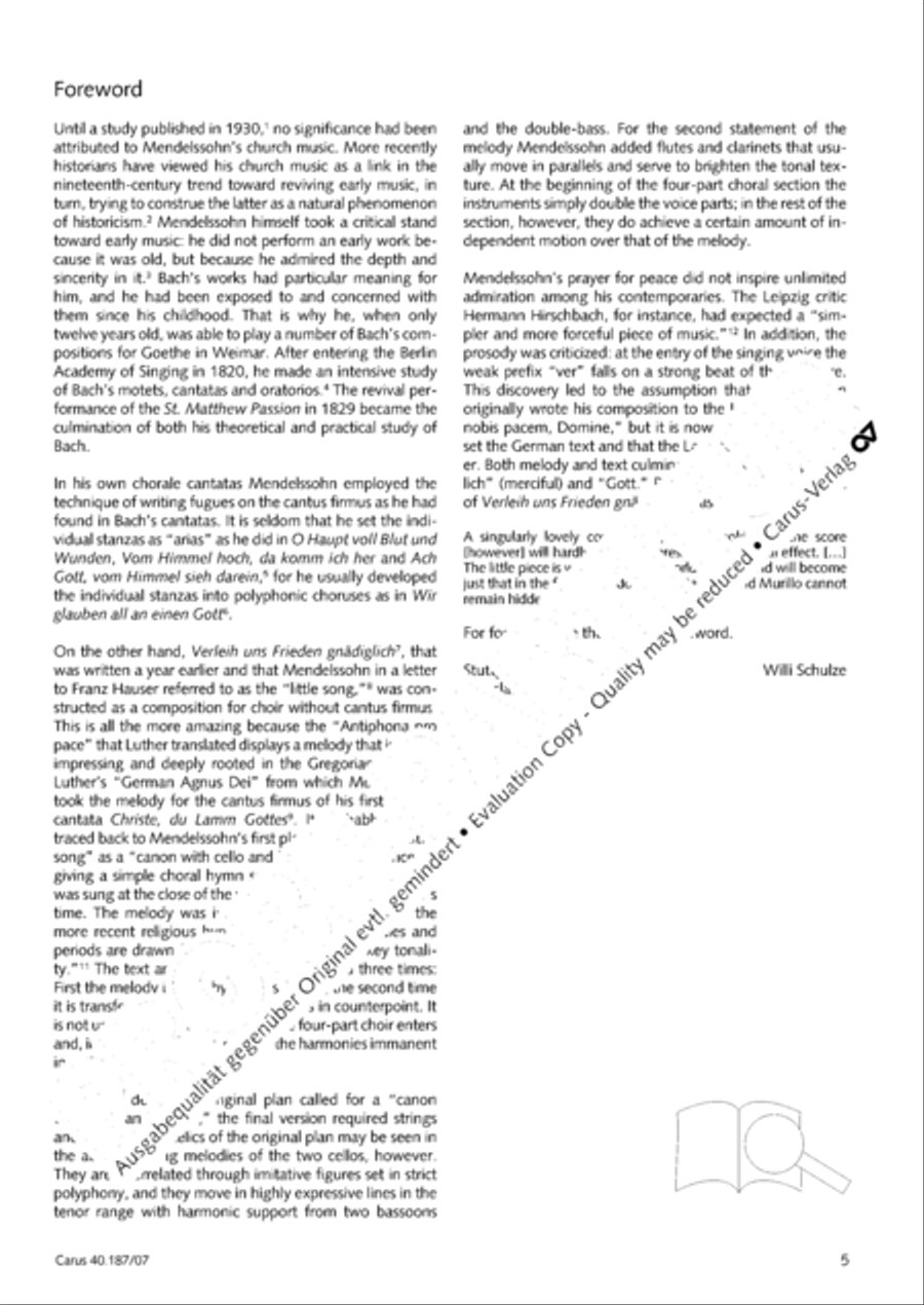 We all believe in one true God (Wir glauben all an einen Gott) 4-Part scores gallery preview page 6