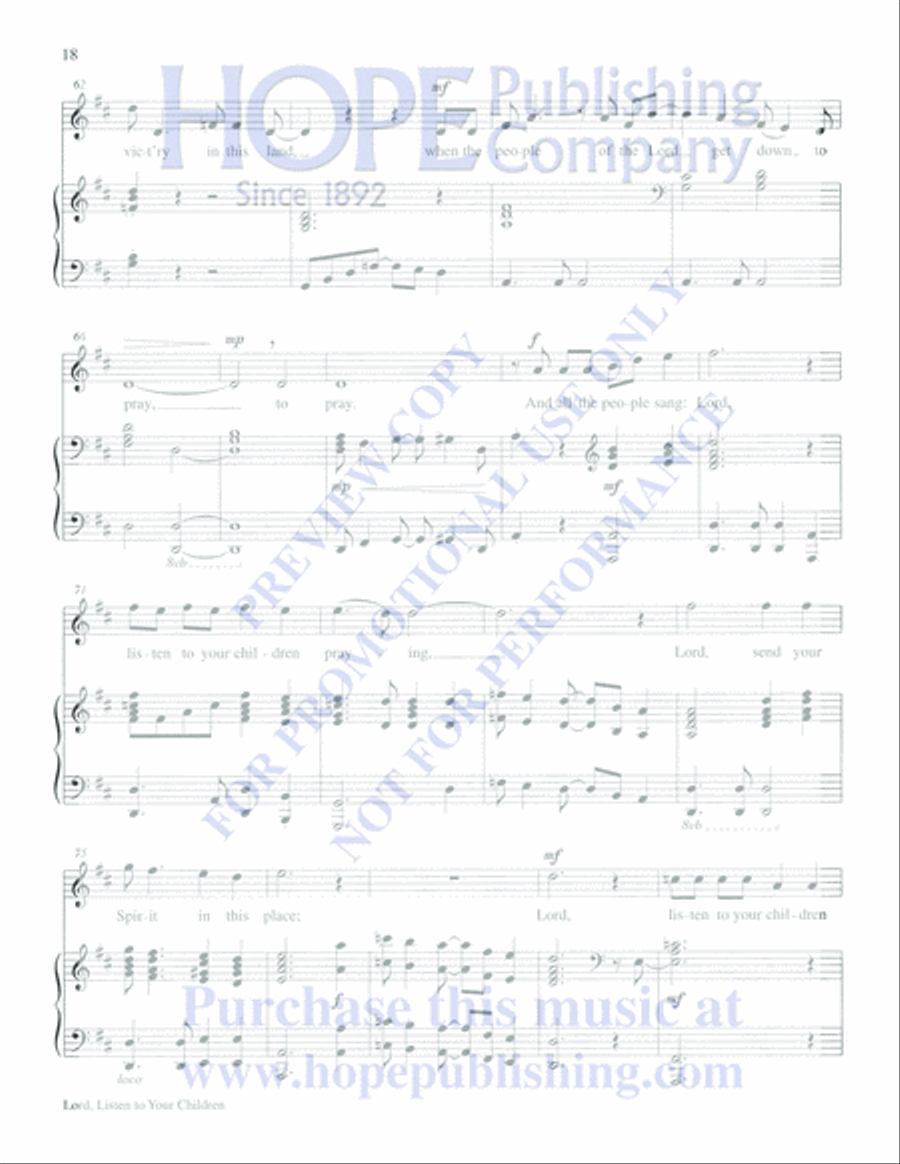 Seven Sacred Vocal Solos High Voice scores gallery preview page 21