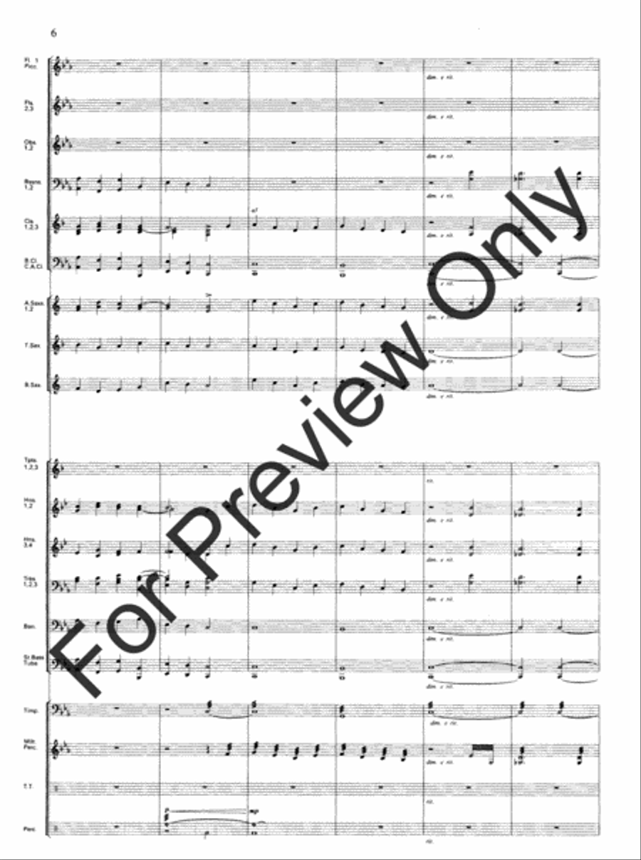 Emmanuel Variants Concert Band scores gallery preview page 8