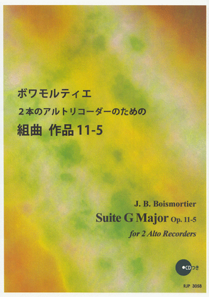 Suite for two Alto Recorders in G Major Op. 11, No. 5