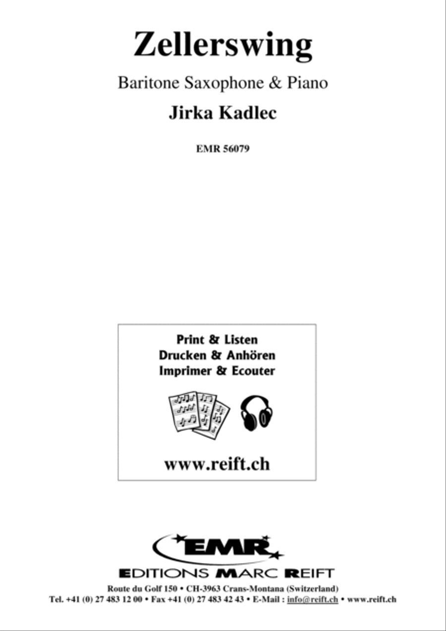 Zellerswing Baritone Saxophone scores gallery preview page 2
