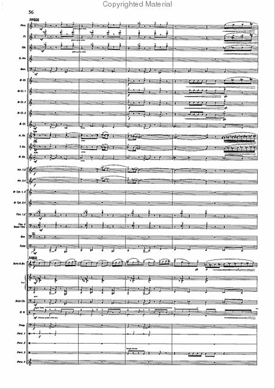 Concertango Concert Band scores gallery preview page 57