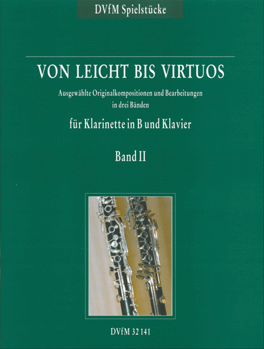 From Easy to Virtuoso Clarinet Solo scores gallery preview page 1