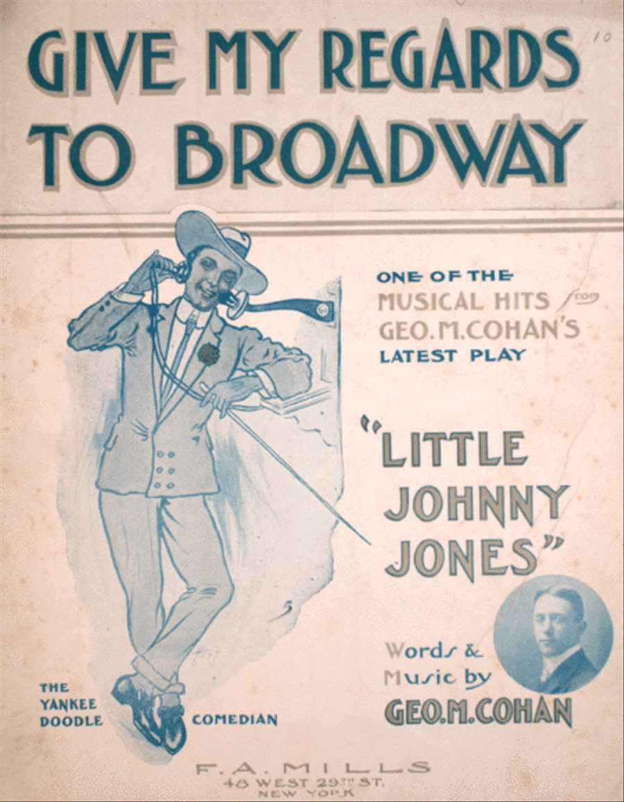 Give My Regards to Broadway Voice scores gallery preview page 1