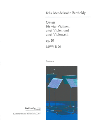 Book cover for Octet Op. 20 MWV R 20