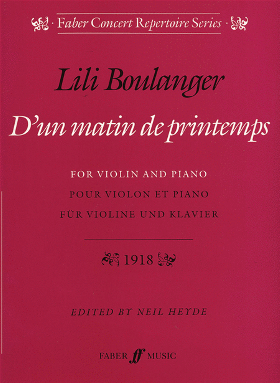D'un Matin de Printemps Violin Solo scores gallery preview page 1