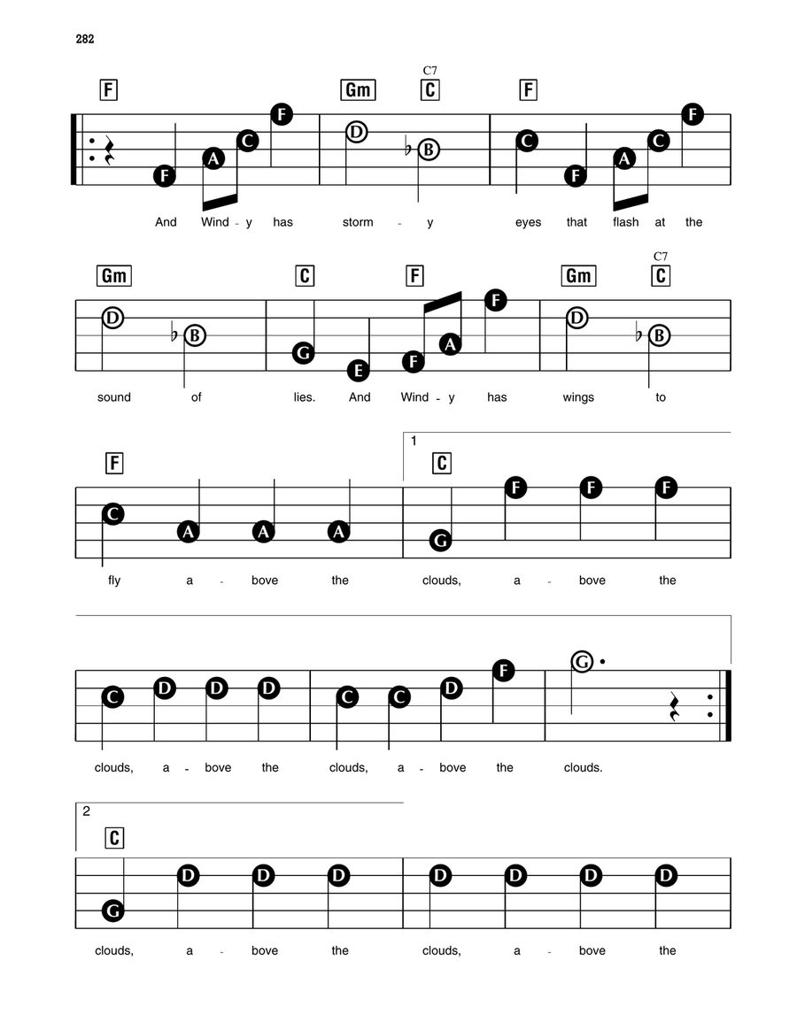 Windy Electronic Keyboard scores gallery preview page 2