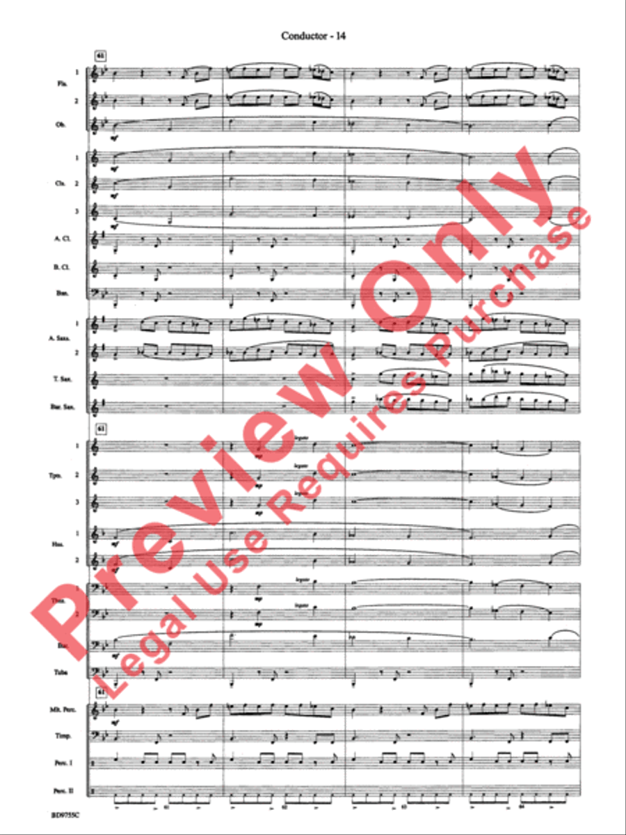 The Maelstrom The Maelstrom Concert Band scores gallery preview page 17