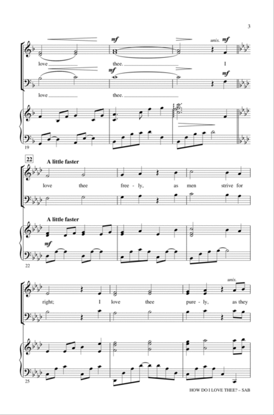 How Do I Love Thee? 3-Part scores gallery preview page 3
