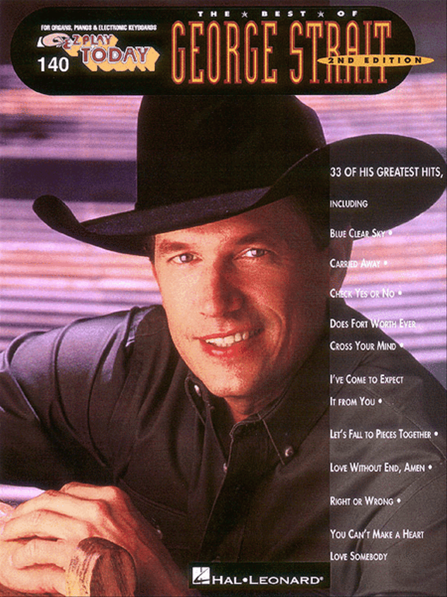 The Best of George Strait by George Strait Voice - Sheet Music