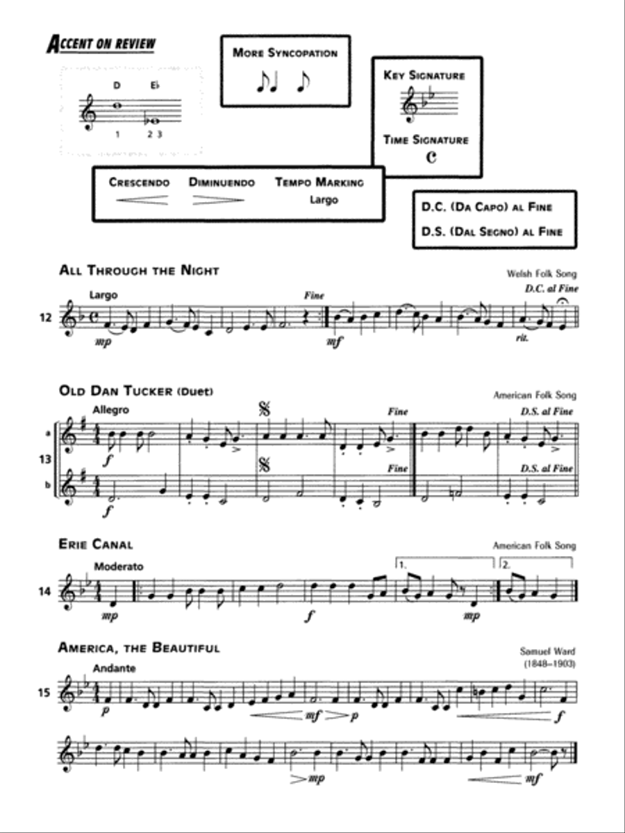 Accent on achievement trumpet outlet