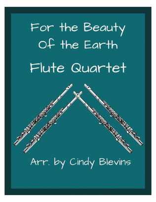 Book cover for For the Beauty of the Earth, Flute Quartet