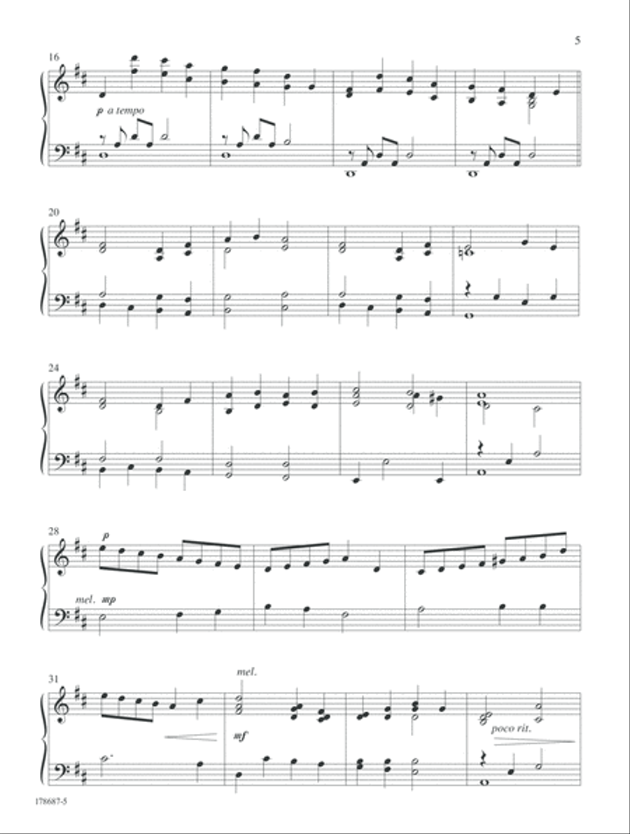 Be Still Be Still Piano Solo scores gallery preview page 3