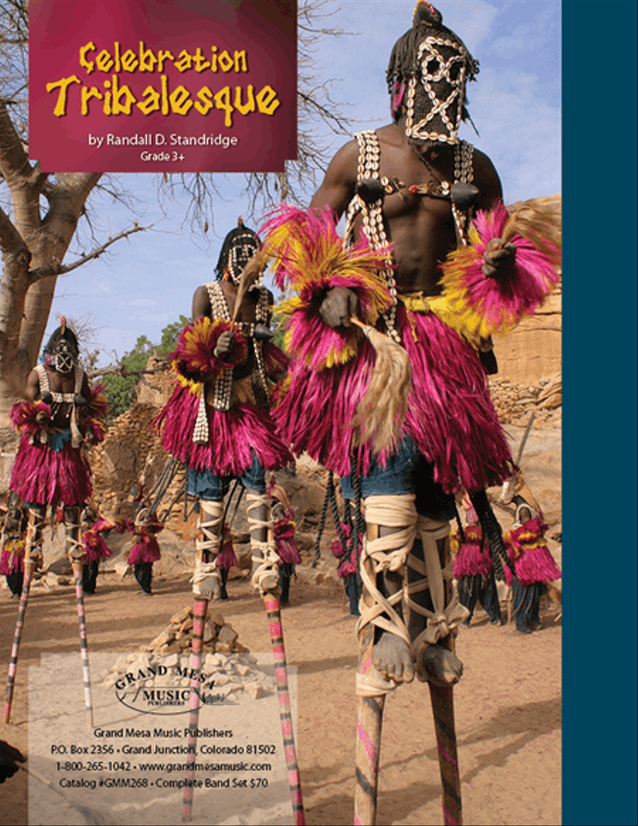 Celebration Tribalesque Concert Band scores gallery preview page 1