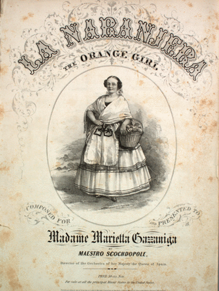 La Naranjera. The Orange Girl