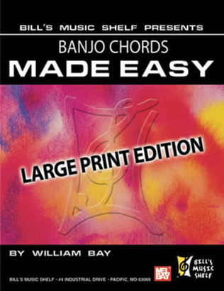 Banjo Chords Made Easy, Large Print Edition