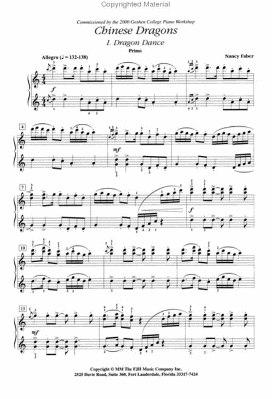 Chinese Dragons Chinese Dragons Piano Method scores gallery preview page 2