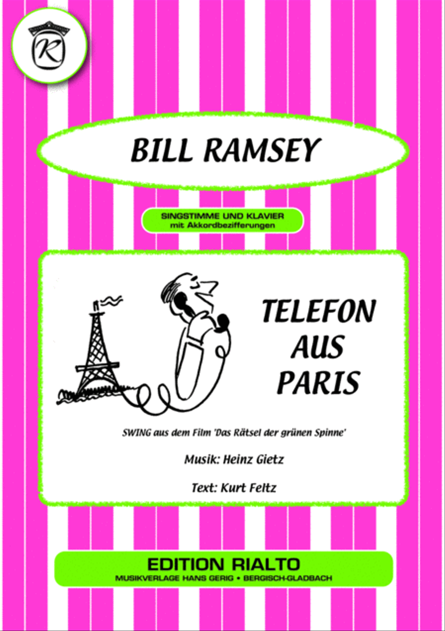 Telefon aus Paris Telefon aus Paris Piano, Vocal, Guitar scores gallery preview page 1
