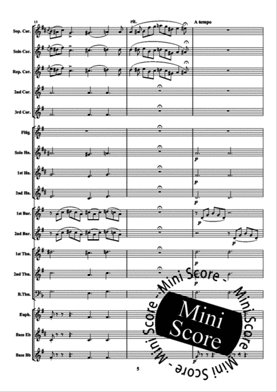 Casta Diva Brass Band scores gallery preview page 11