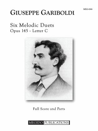 Book cover for Six Melodic Duets for Flute Duet