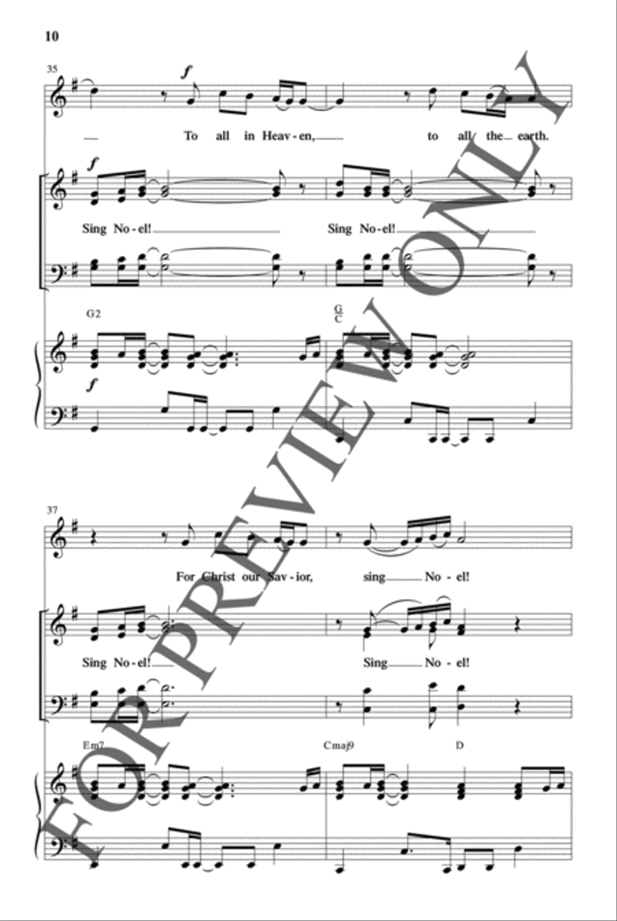 We Sing Noel - Choral Book Choir scores gallery preview page 11