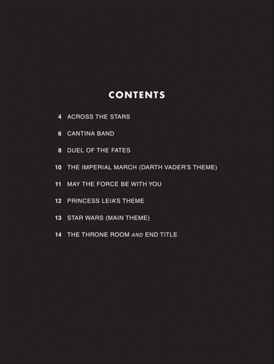 Star Wars Violin Solo scores gallery preview page 3