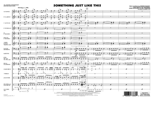 Something Just Like This - Conductor Score (Full Score)