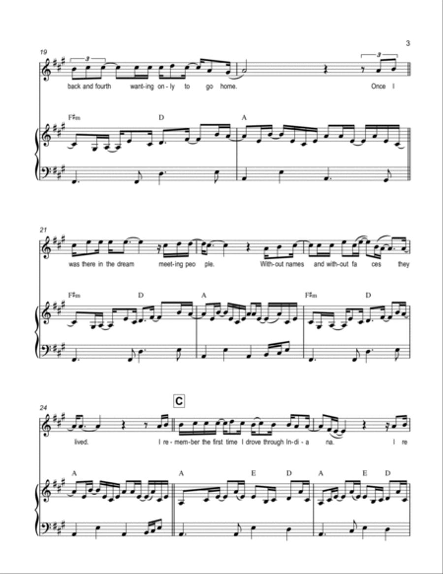 Indiana Voice scores gallery preview page 3