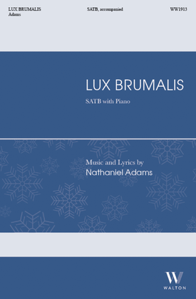 Book cover for Lux Brumalis