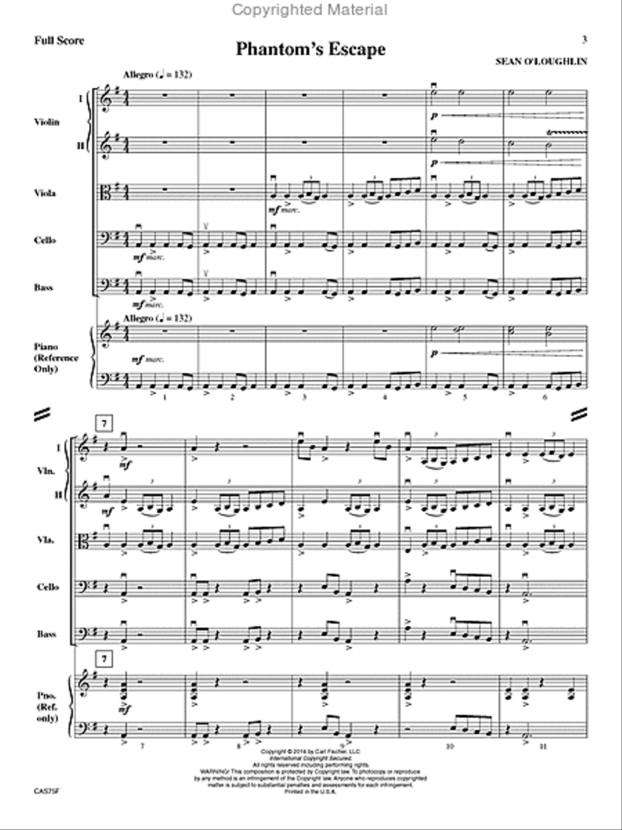 Phantom's Escape String Orchestra scores gallery preview page 2