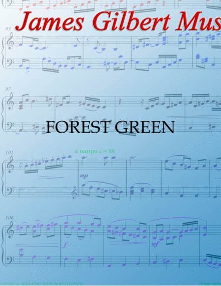FOREST GREEN (O Little Town Of Bethlehem; I Sing The Almighty Power Of God) image number null