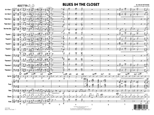 Book cover for Blues in the Closet (arr. Mark Taylor) - Conductor Score (Full Score)