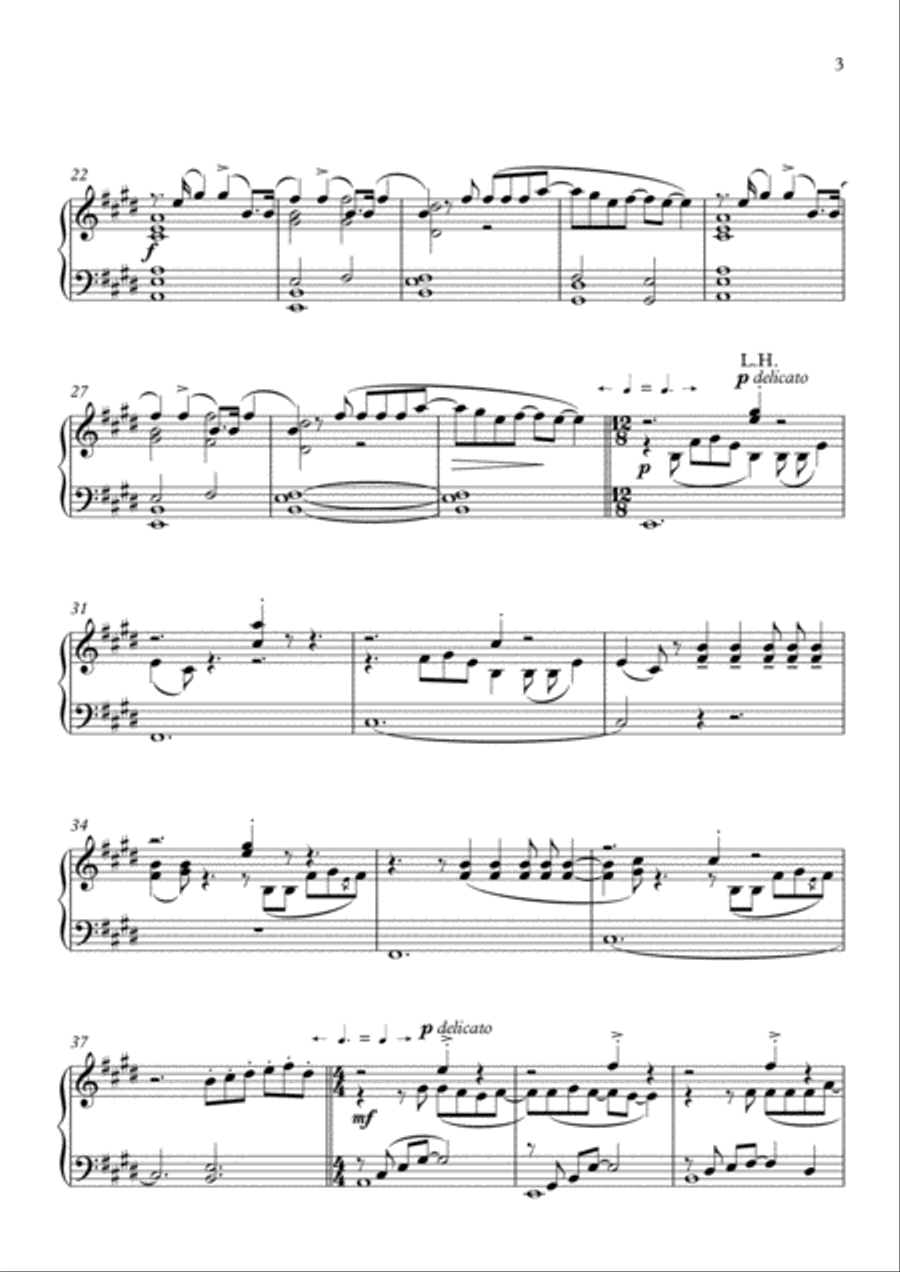 Lose You To Love Me Lose You To Love Me Piano Solo scores gallery preview page 3