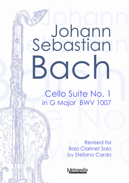 Suite Nr.1 in G Major, BWV 1007 for Bass Clarinet Solo