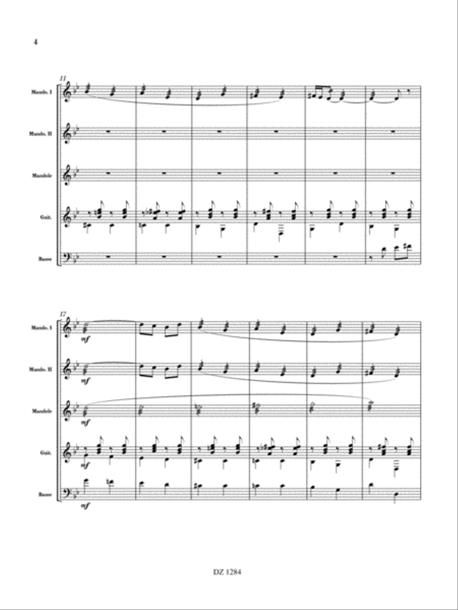 Danza e Cantabile Danza e Cantabile Orchestra scores gallery preview page 4