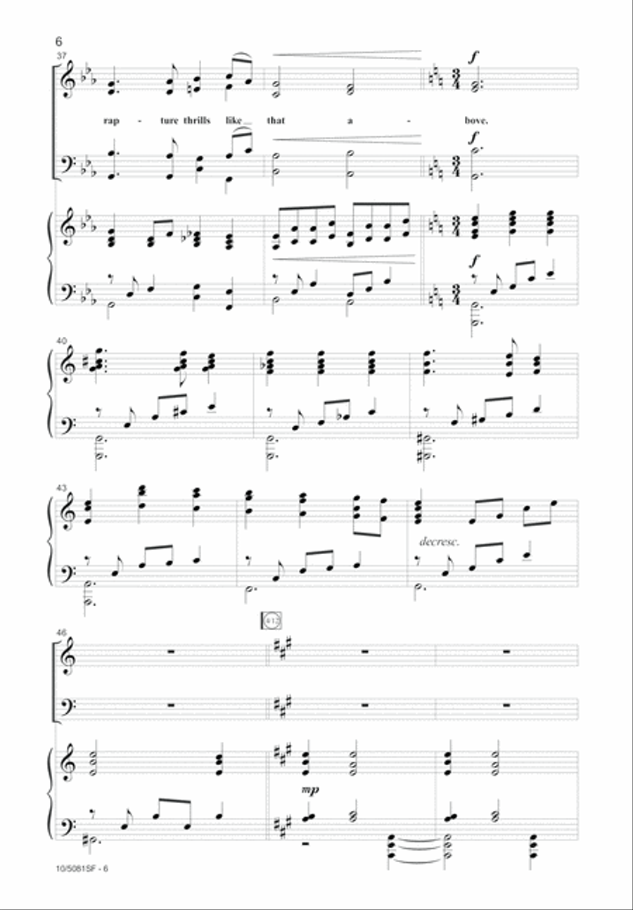 My Country, 'Tis of Thee 4-Part scores gallery preview page 6