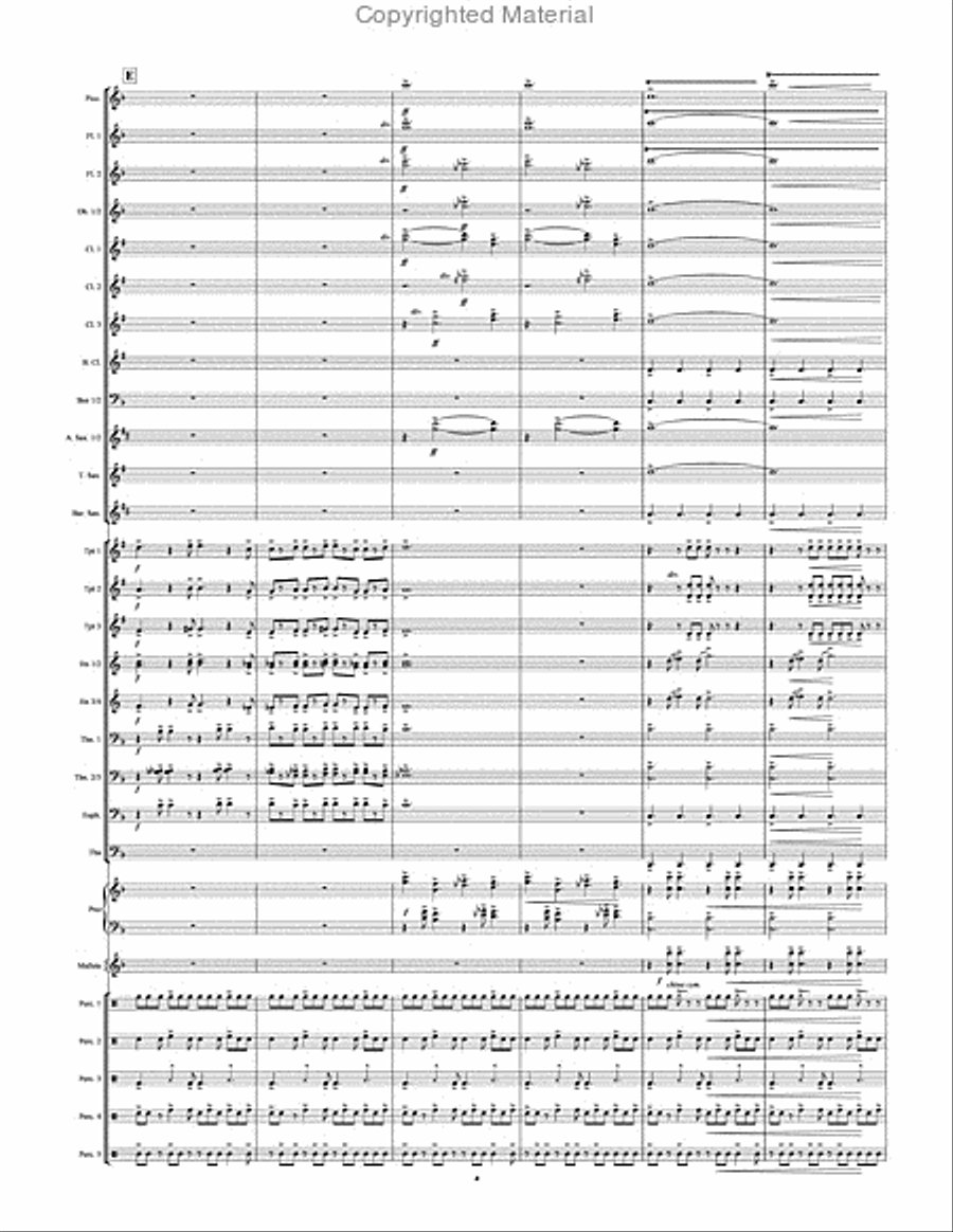 Labyrinth Concert Band scores gallery preview page 5