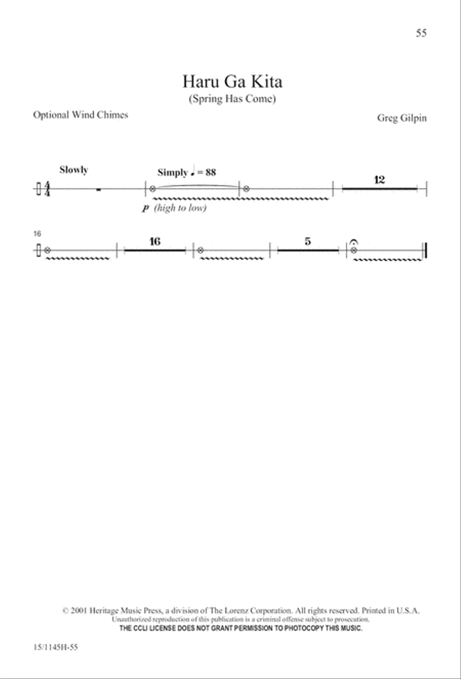 We Sing the World Around 2-Part scores gallery preview page 56