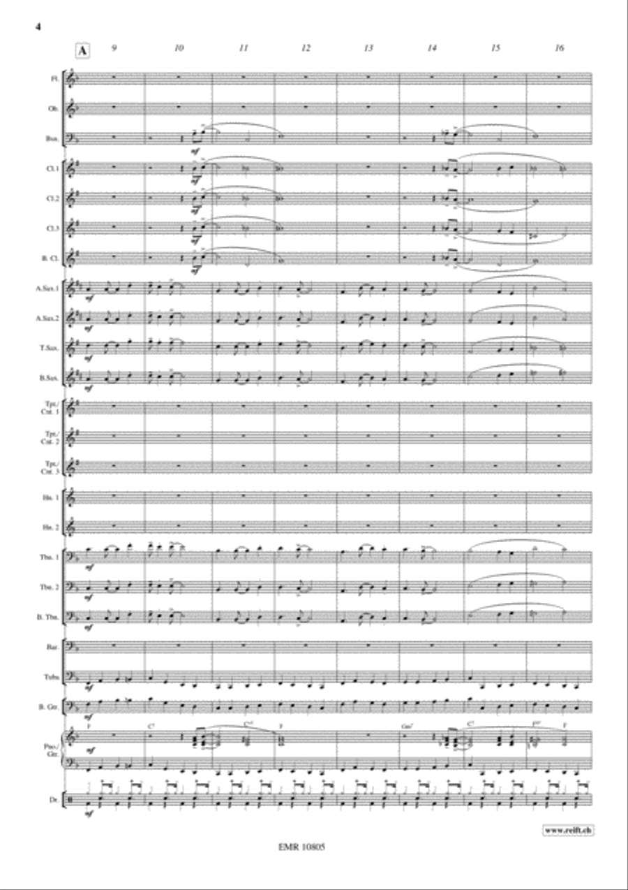 Santa Lucia Concert Band scores gallery preview page 5
