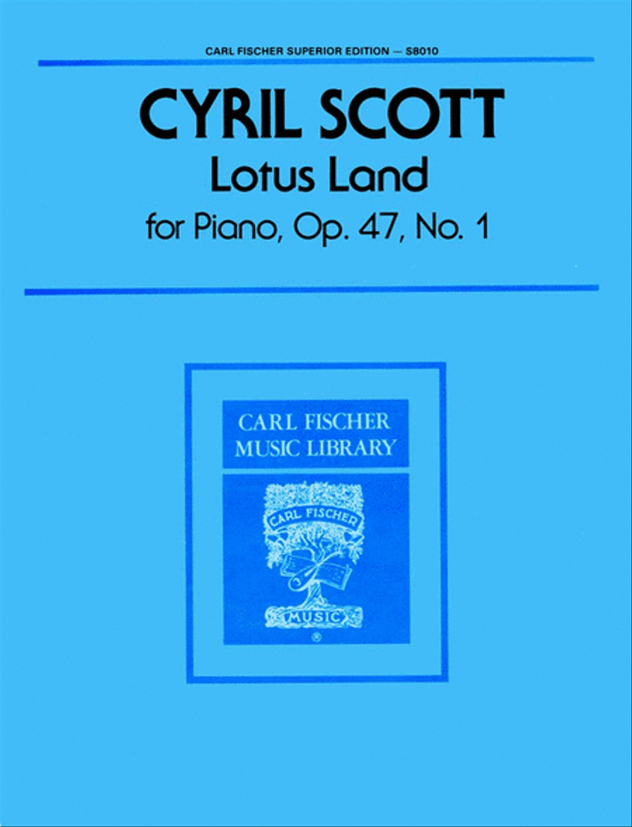 Lotus Land Piano Solo scores gallery preview page 1
