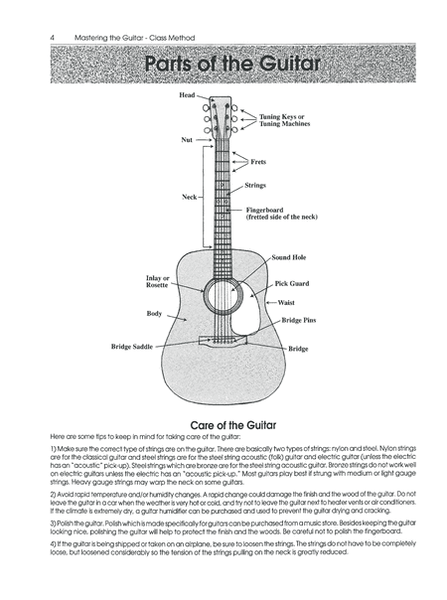 Mastering the Guitar Class Method Short Term Course