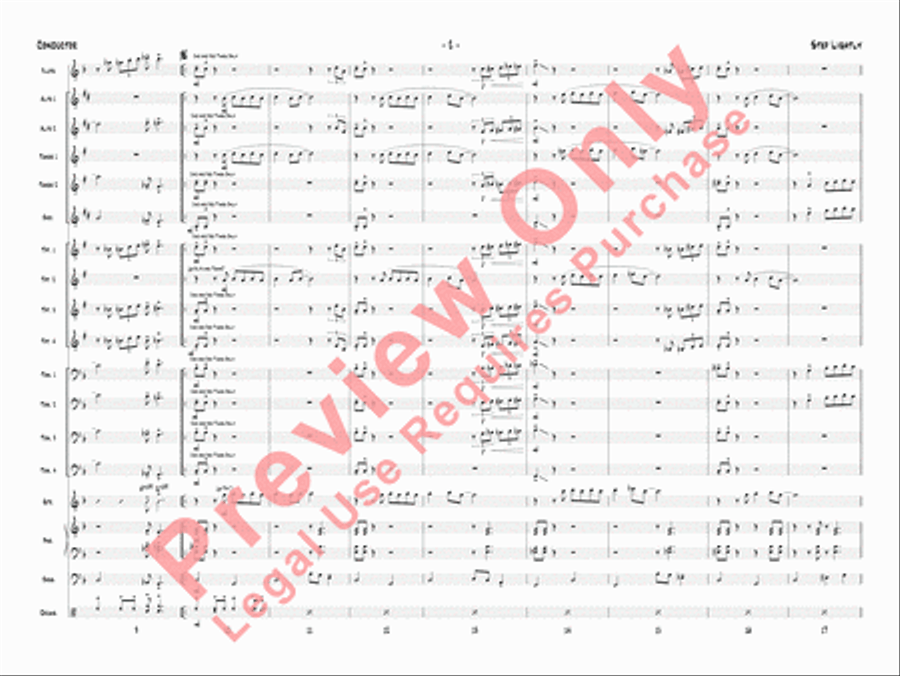 Step Lightly Jazz Ensemble scores gallery preview page 5