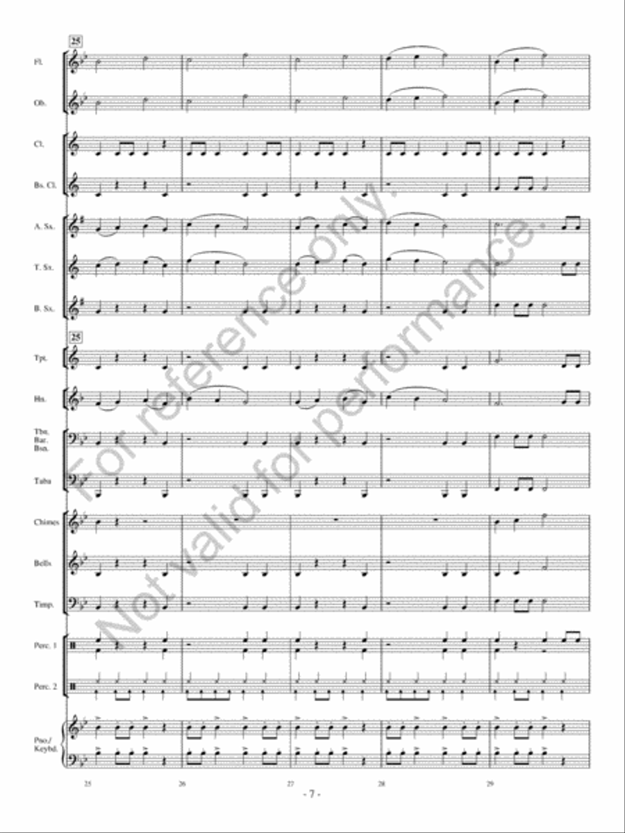 Our First Band Concert Concert Band scores gallery preview page 11